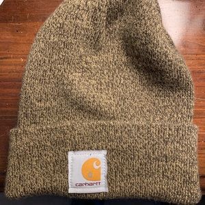 Brown & Black Marble Carhartt Beanie
